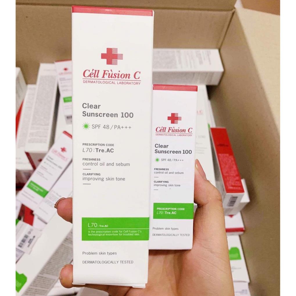 Kem Chống Nắng Cell Fusion C Laser Sunscreen 100 Spf 50+/Pa+++