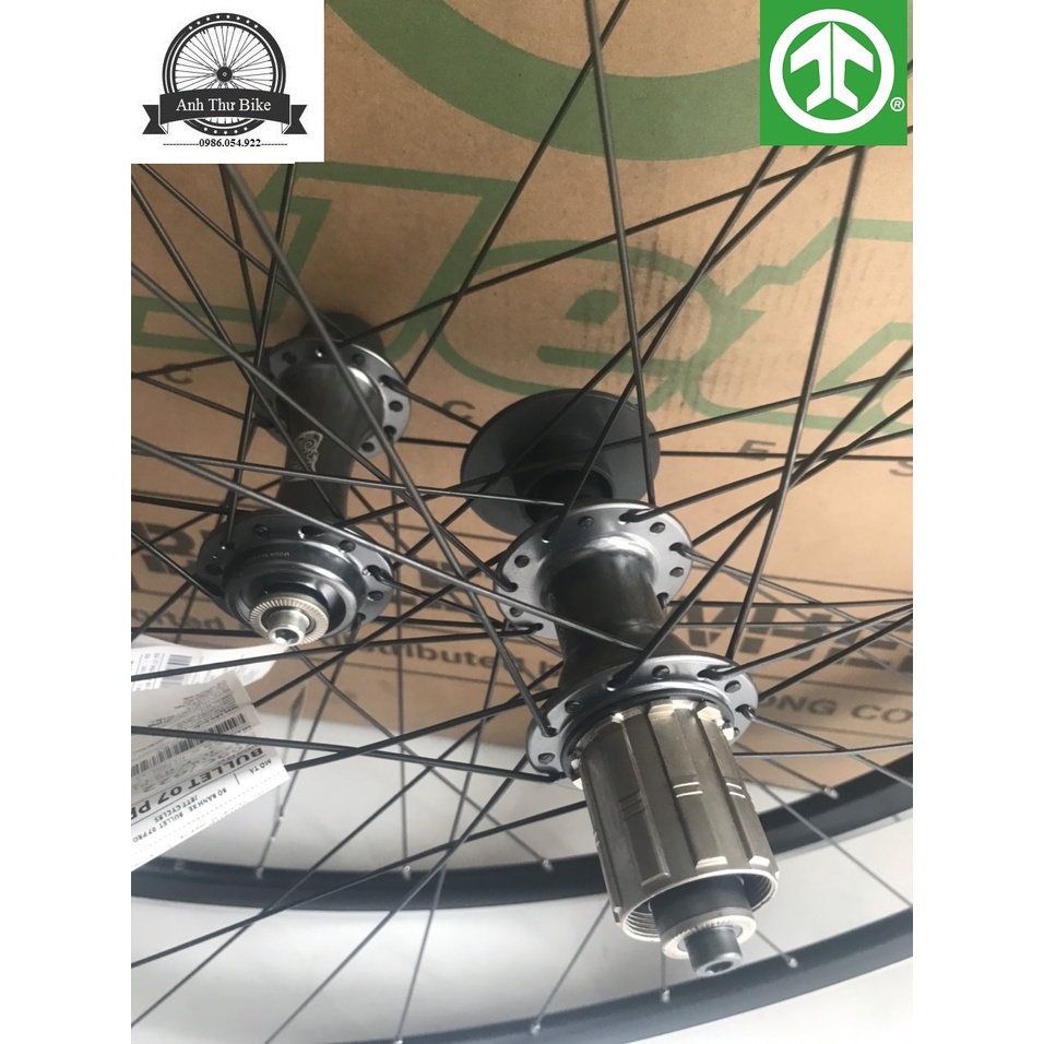 Bộ vành nhôm xe đạp JETT CYCLES 700C BULLET 07 Pro