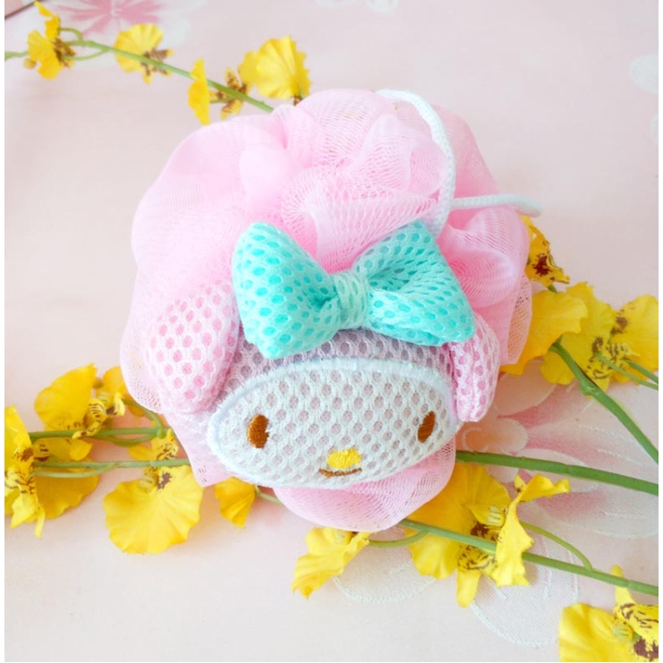 Bông tắm hello kitty