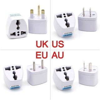 Đầu chuyển đổi giắc cắm UK US AU sang EU AC phổ biến tiện lợi dành cho đi du lịch