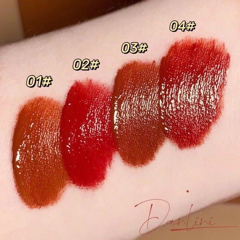Set 4 son kem Lì Danmolu UNICORN BEAUTY Tone Màu siêu Xinh