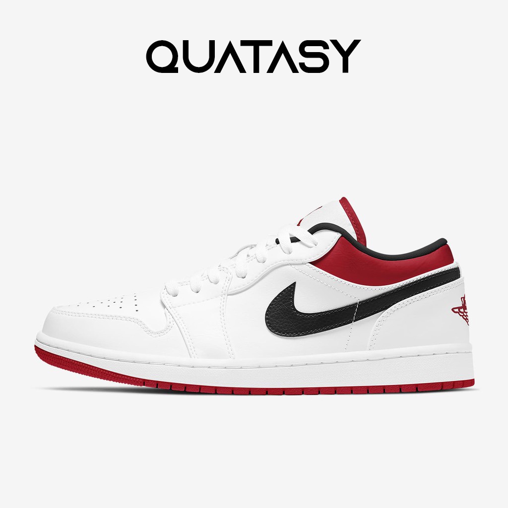 Giày sneaker Nike Air Jordan 1 Low White University chính hãng