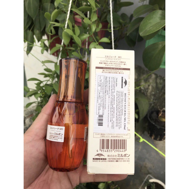 (Chính Hãng Giá Sỉ) Tinh Dầu Argan Milbon Phục Hồi Tóc Elujuda Japan MO 120ml | BigBuy360 - bigbuy360.vn
