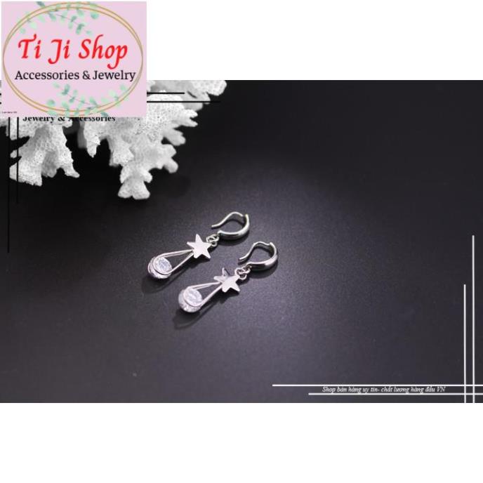 BÔNG TAI NỮ INOX TÒN TEN ĐẸP GIÁ RẺ - không đen