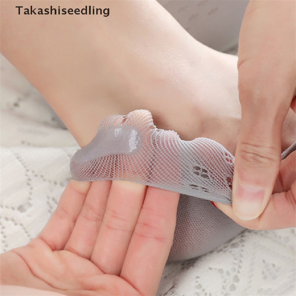 (Takashiseedling) Vớ Silicon Mỏng Năm Ngón Chống Trượt Thời Trang Cho Nữ