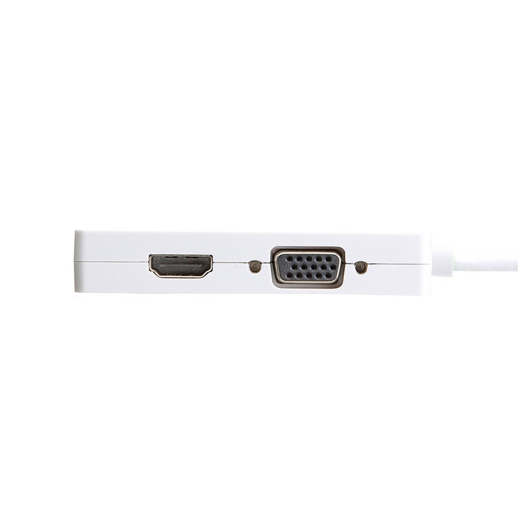 Cáp Chuyển Đổi 3 Trong 1 Từ Cổng Dp Sang Hdmi Dvi Vga Cho Apple Macbook