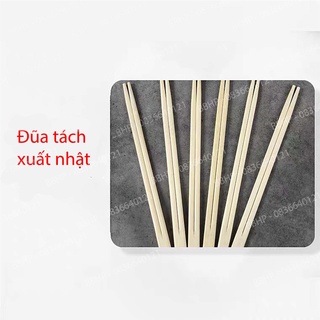 Đũa Gỗ tách Nhật Bản (đóng nilon OPP) (túi 40 đôi)