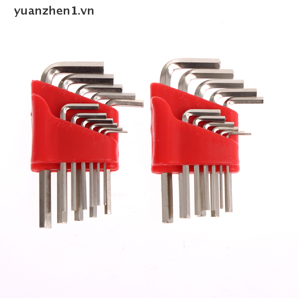 Bộ Cờ Lê Chữ L 5 / 8 / 11 Món Chuyên Dụng Chất Lượng Cao