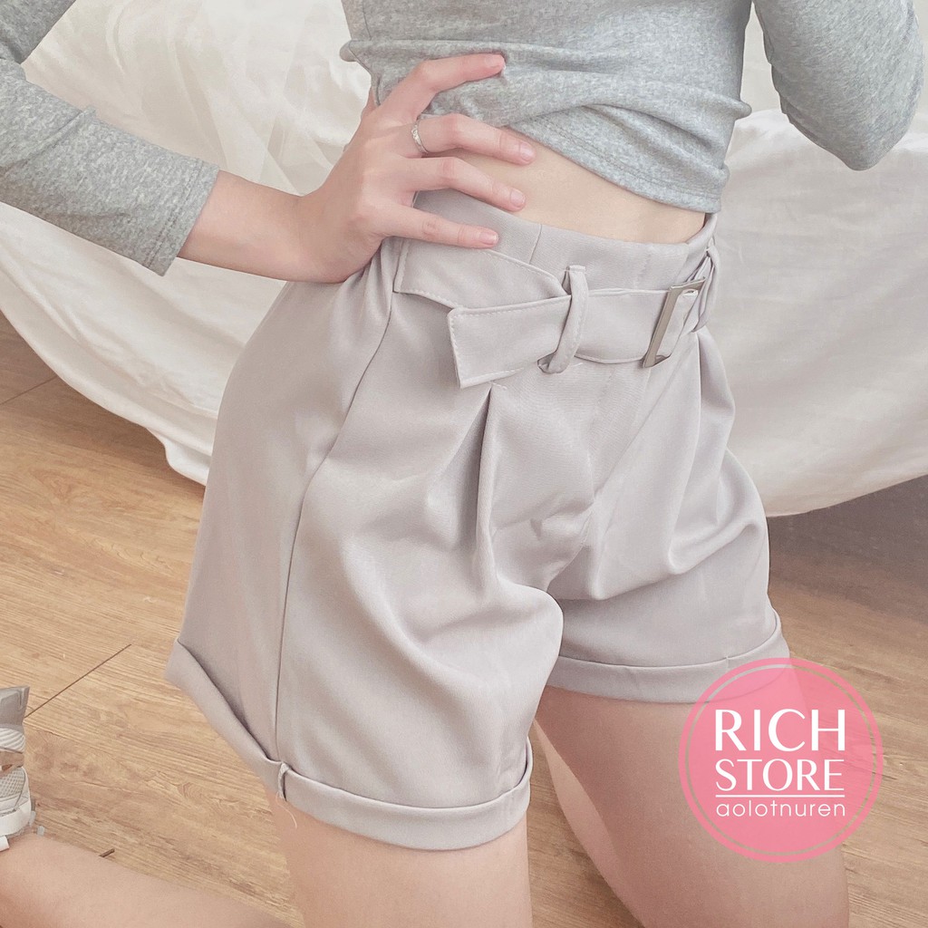 Quần short ống rộng lưng cao siêu xinh LIKANO QUAN02