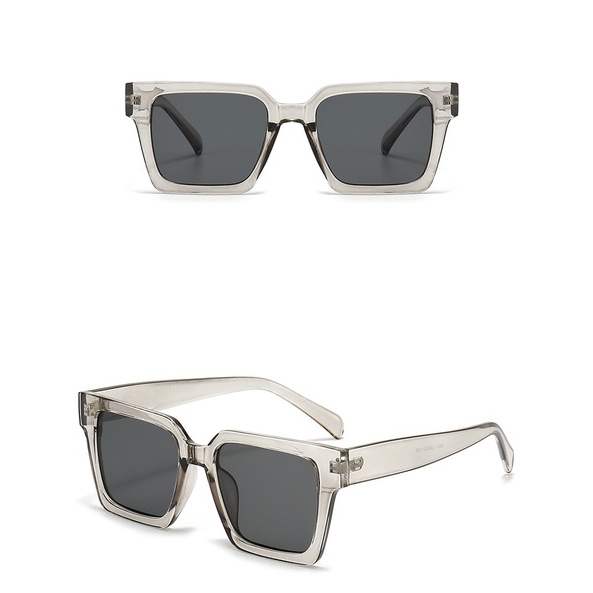 Kính Mát Gọng Vuông Chống Tia UV Phong Cách Âu Mỹ