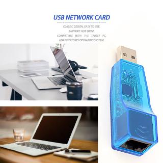 Đầu chuyển đổi giắc cắm USB sang cổng cắm LAN RJ45 10/100Mbps chuyên dụng cho máy tính bảng