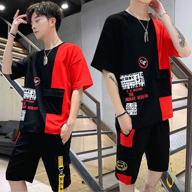 Bộ Đồ Thun Nam Áo Ngắn Tay GK Và Quần Short Đùi Phối Dây Zenkonam MEN QA 076 | BigBuy360 - bigbuy360.vn