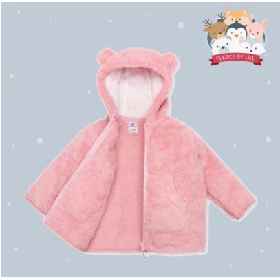 Áo khoác lông tai gấu siêu mềm mịn Lullaby