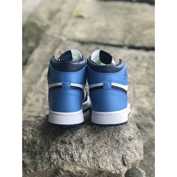 [MINTSTORE] Giày Sneaker Xanh vệt đen cao cổ