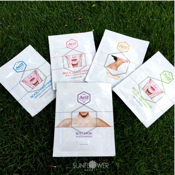 combo mặt nạ biocell AVIF ( 3 ẩm + 3 trắng + 4 lão hoá)