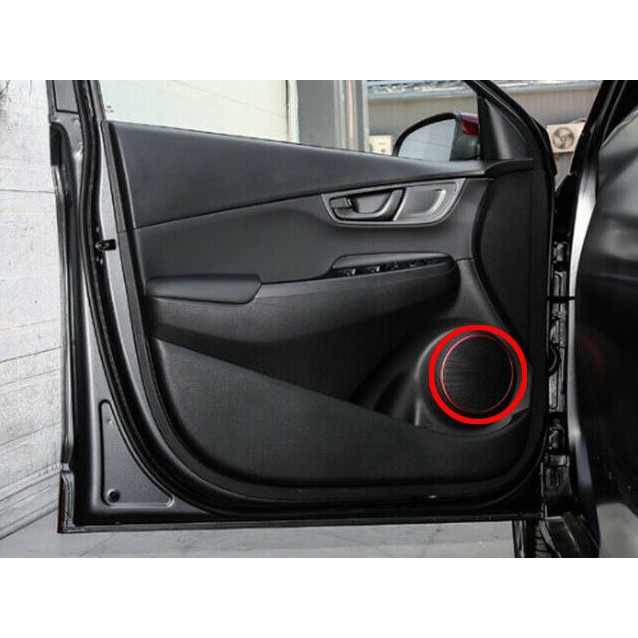 Ốp màn hình, ốp nội thất Hyundai Kona 2018+. Ảnh thật