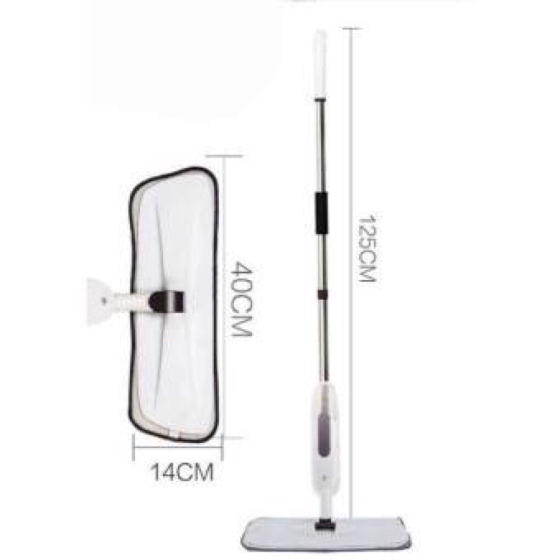 Cây Lau Nhà Phun Sương Xoay 360 Độ Aurora Chính Hãng
