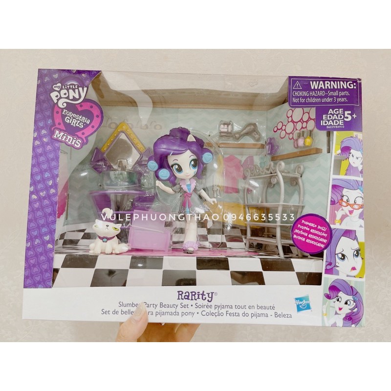 Búp bê My little Pony kèm phụ kiện theo chủ đề ngẫu nhiên - khách chọn mẫu ib