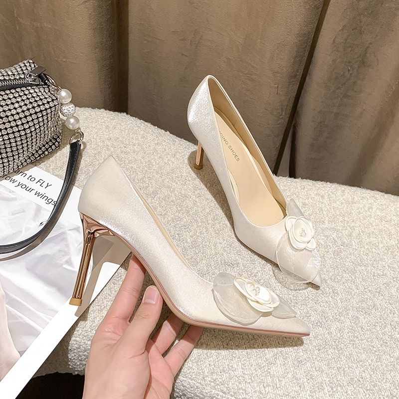 Giày Cao Gót Thiết Kế Mới Thời Trang 2022 Dành Cho Cô Dâu