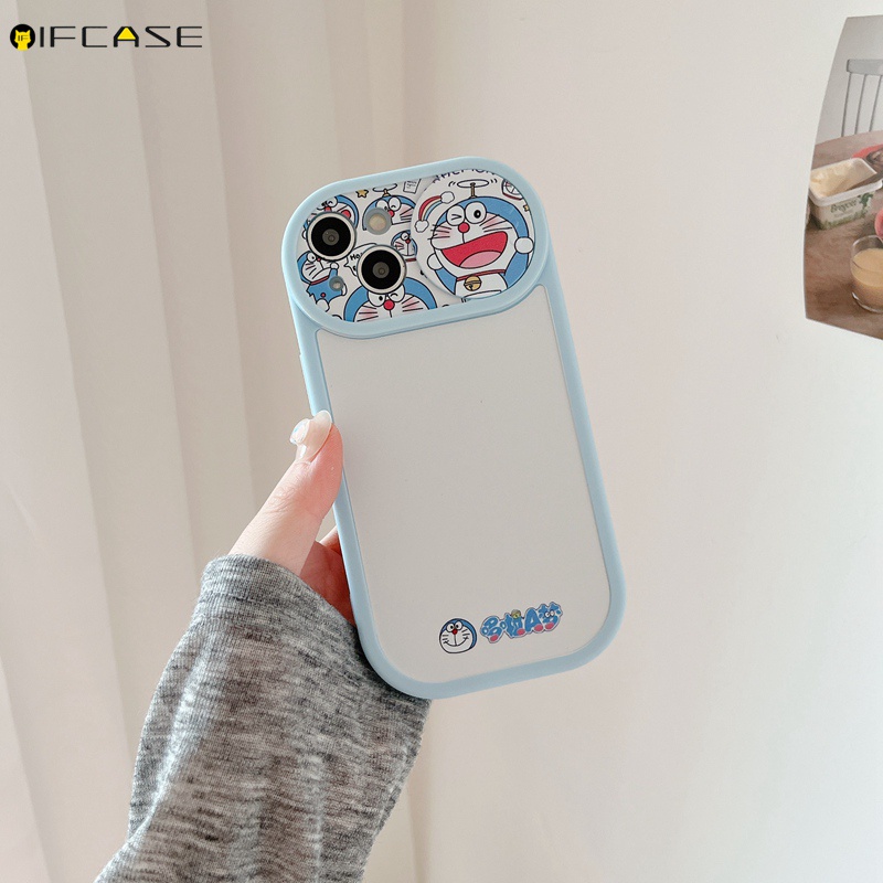 Ốp Điện Thoại Dẻo Họa Tiết Hoạt Hình Doremon Dễ Thương Chống Sốc Cho iPhone 13 12 11 Pro Max XS Max XR X