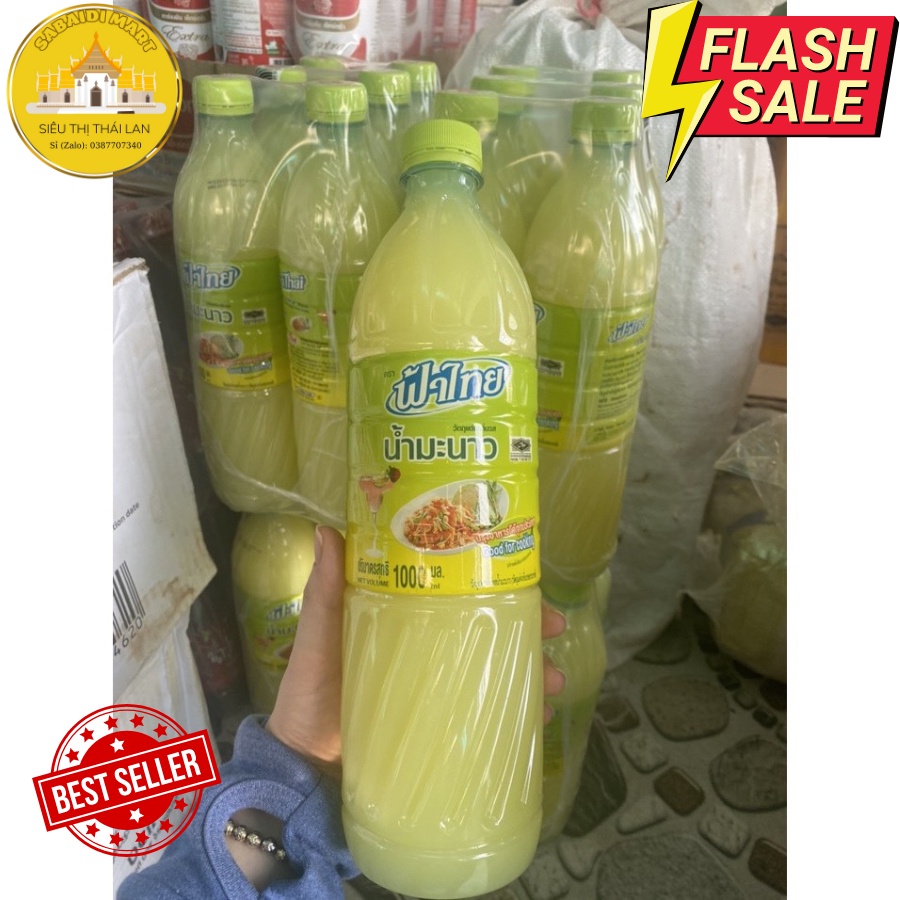[GIÁ HUỶ DIÊT] Nước Cốt Chanh Thái Lan Đa Năng Loại 1 - 1 Lít