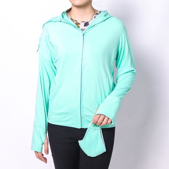 [Mã FAMAYWA giảm 10K đơn 50K] Áo chống nắng da cá trơn (hàng đẹp)