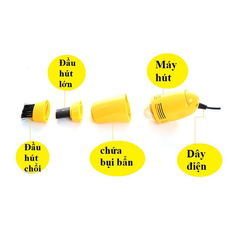 Máy hút bụi cầm tay mini