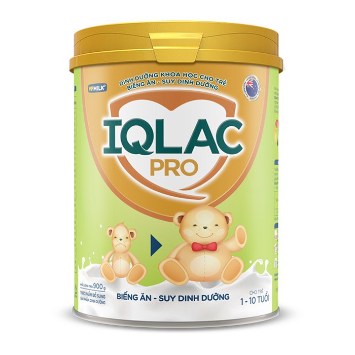 Sữa Bột IQLAC PRO Biếng Ăn Lon 900Gr