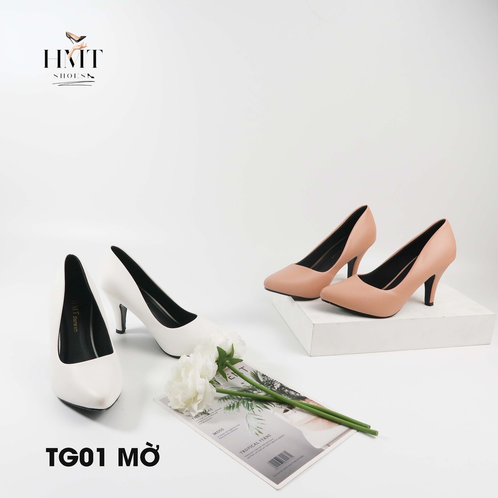 Giày cao gót bít mũi basic HMTSHOES TG01