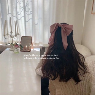 ROSY - DÂY TÓC THẮT NƠ DÙNG NHIỀU KIỂU (ẢNH THẬT Ở CUỐI!!!)