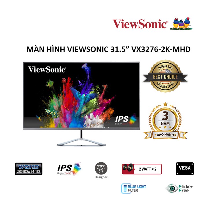 Màn hình Viewsonic VX3276-2K-mhd