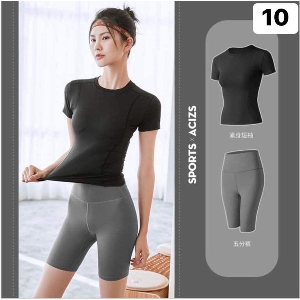 bộ tập jym cho nữ co dãn 4 chiều