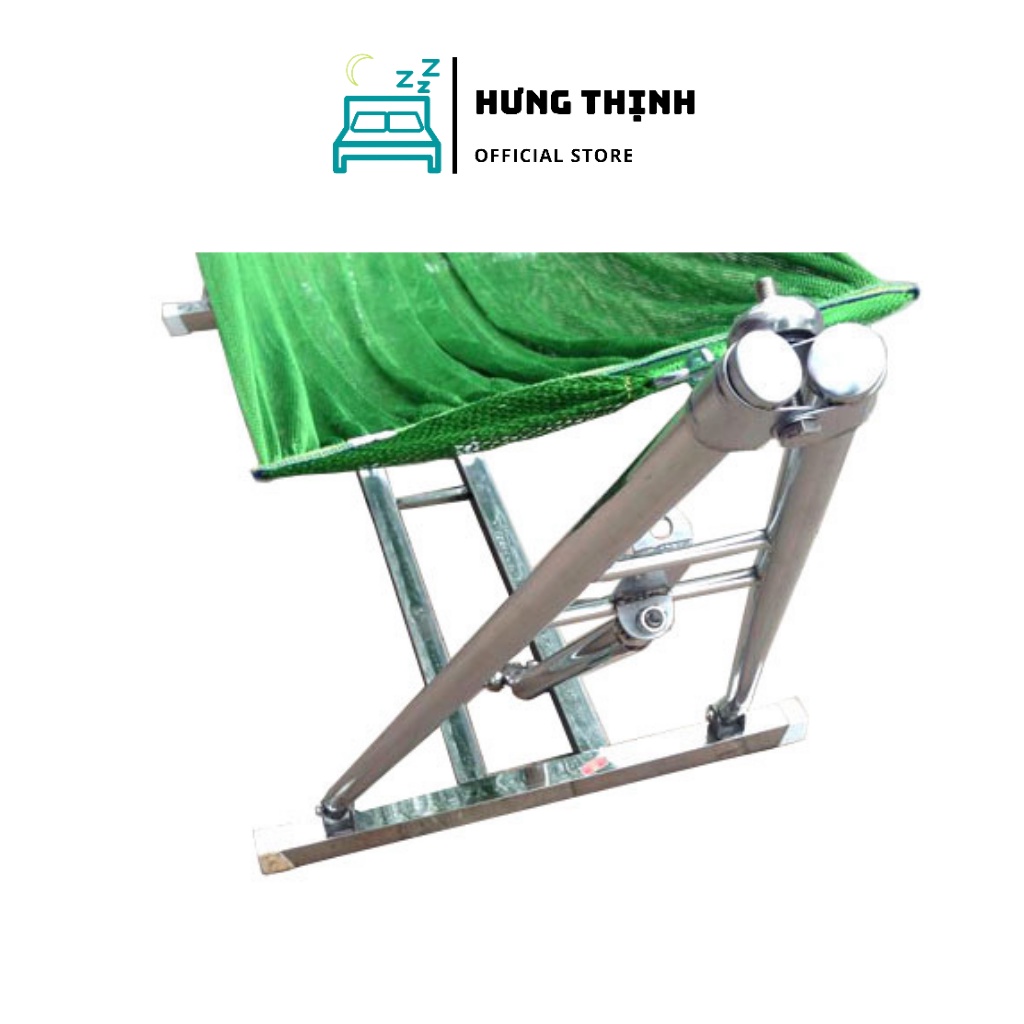 Khung võng xếp vuông inox cao cấp cứng cáp giá rẻ cho người lớn trẻ em