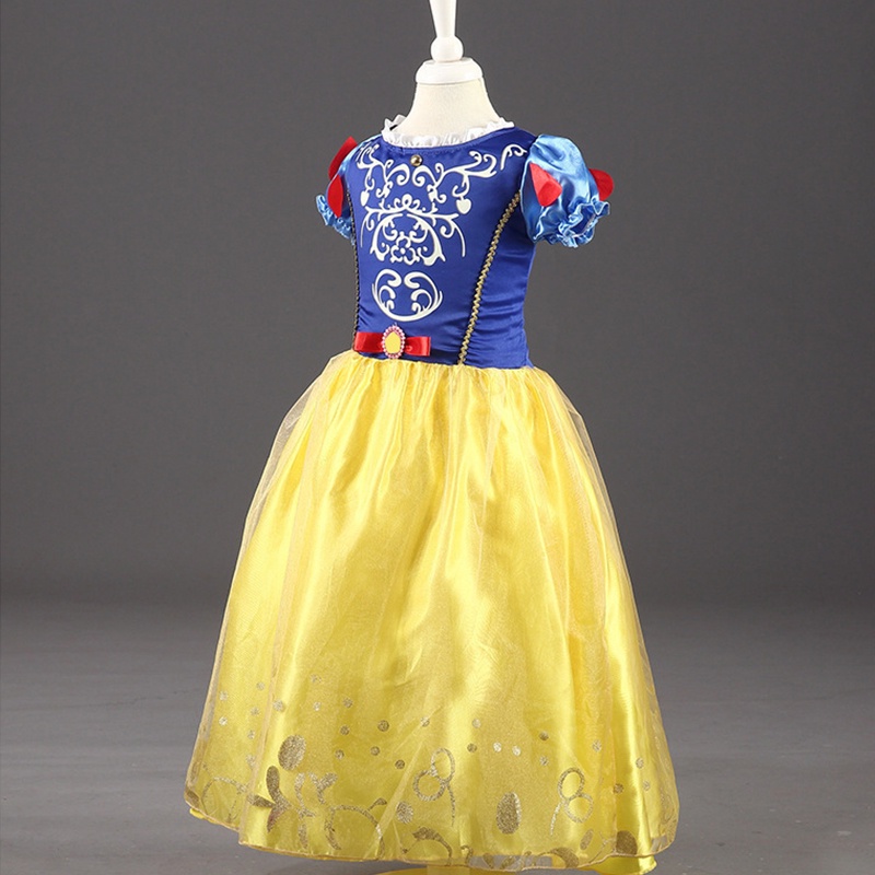 Đầm hóa trang công chúa DISNEY nhiều màu sắc tùy chọn dễ thương cho bé gái