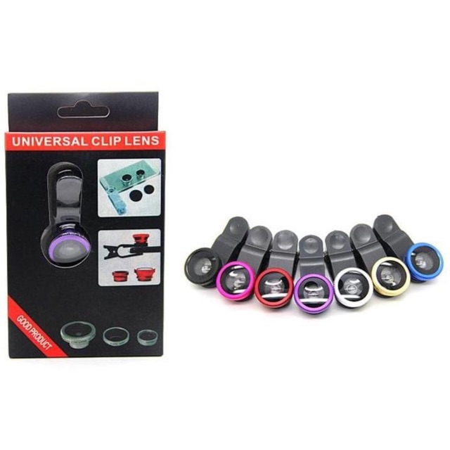 Lens chụp hình 3 trong 1 (dành cho tất cả các dòng điện thoại)