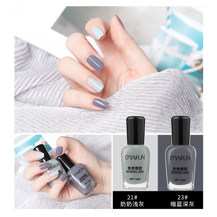 Sơn móng tay nhanh khô dung tích 15ml