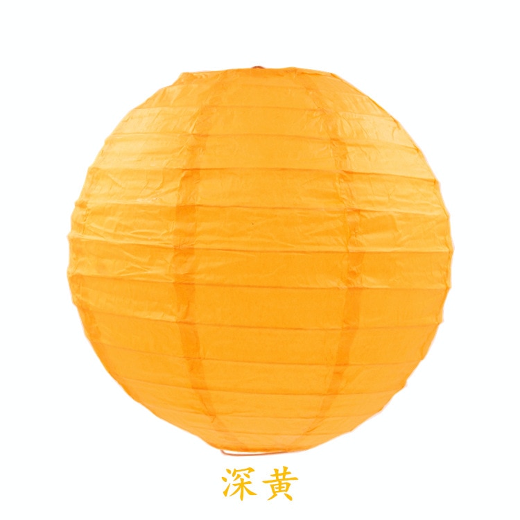 1 Đèn Lồng Giấy Nhiều Màu 6inch 15cm Trang Trí Tiệc