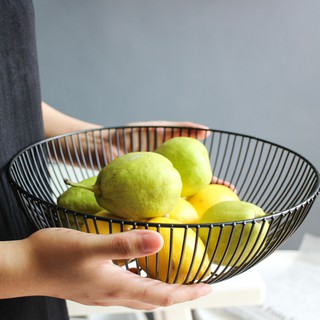 Giỏ lưới đựng trái cây sọc dọc