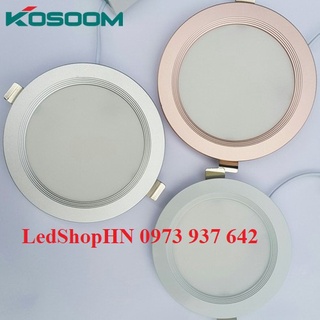 Đèn led âm trần siêu mỏng kosoom 8w bảo hành 3 năm