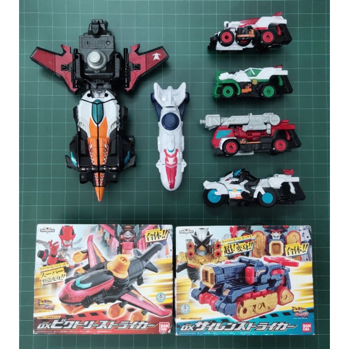 Đồ Chơi Super Sentai LupinRanger VS Pat Ranger | Dx VS Changer, Dx Dial Fighter, Dx Machine Striker | 2nd, NoBox
