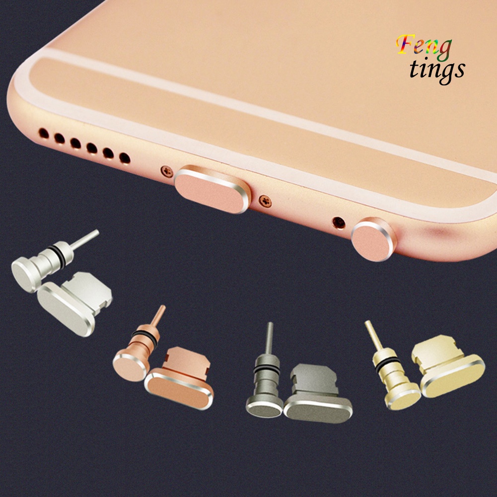 Nút Bịt Cổng Sạc Type C Micro Usb Chống Bụi Cho Điện Thoại Android Iphone