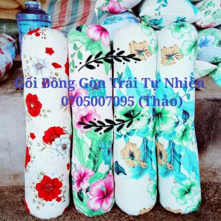 Gối ôm gòn trái 35x100 nhồi căng