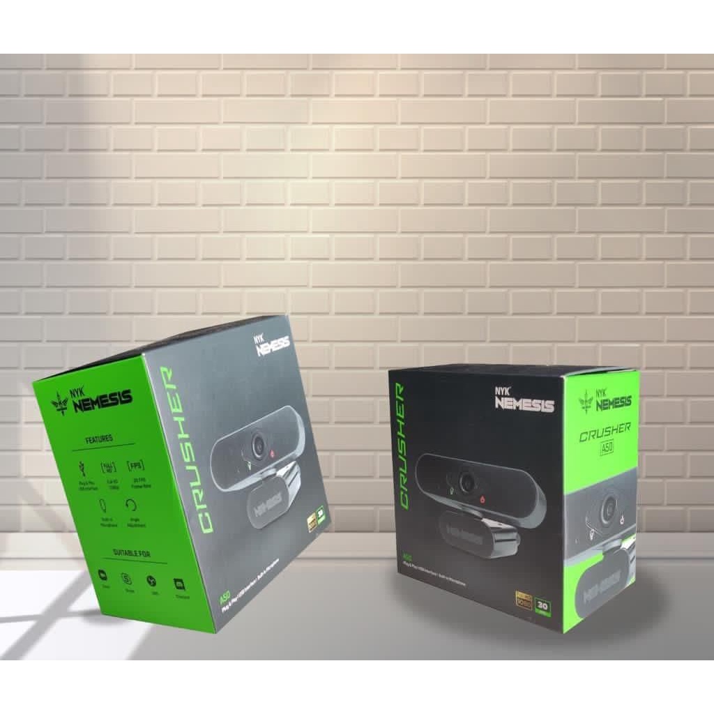 Webcam Nemesis A50 Crusher 1080p 30Fps tích hợp micro | BigBuy360 - bigbuy360.vn