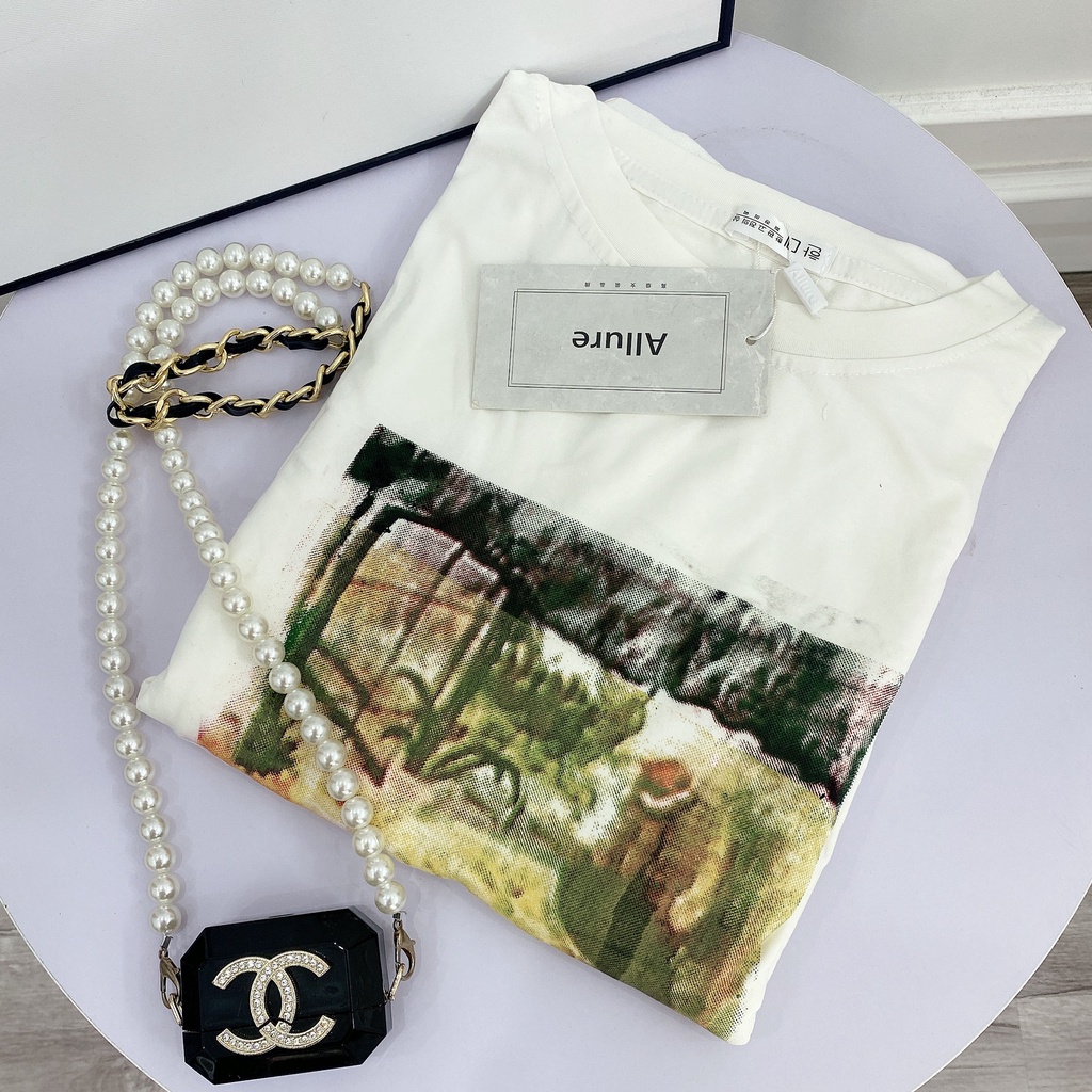 Set áo phông họa tiết quần short đùi siêu hot HN800