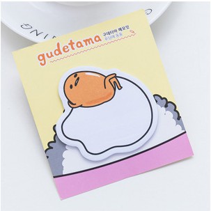 Tập giấy note trứng lười Gudetama