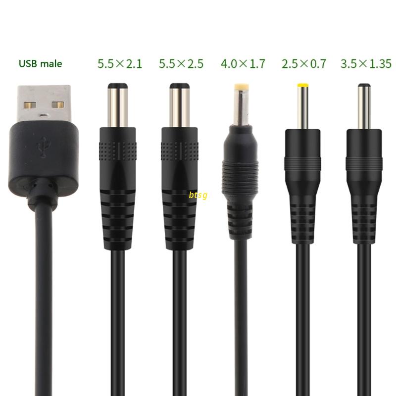 Dây Cáp Nguồn DC/5.5x2.1 DC/5.5x2.5 DC/3.5x1.35 DC/4.0x1.7 DC/2.5x0.7 Chất Lượng Cao