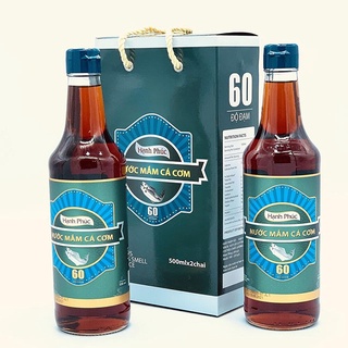Thùng nước mắm hạnh phúc 60N(12 chai)