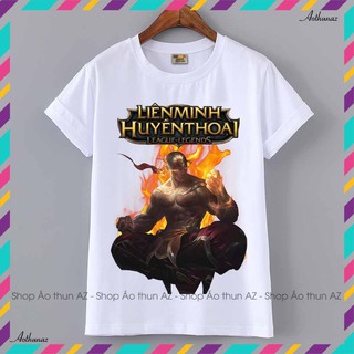 (SALE) (SALE) Áo thun LMHT in hình Lee Sin Thần Quyền - Game Liên Minh Huyền Thoại M2435
