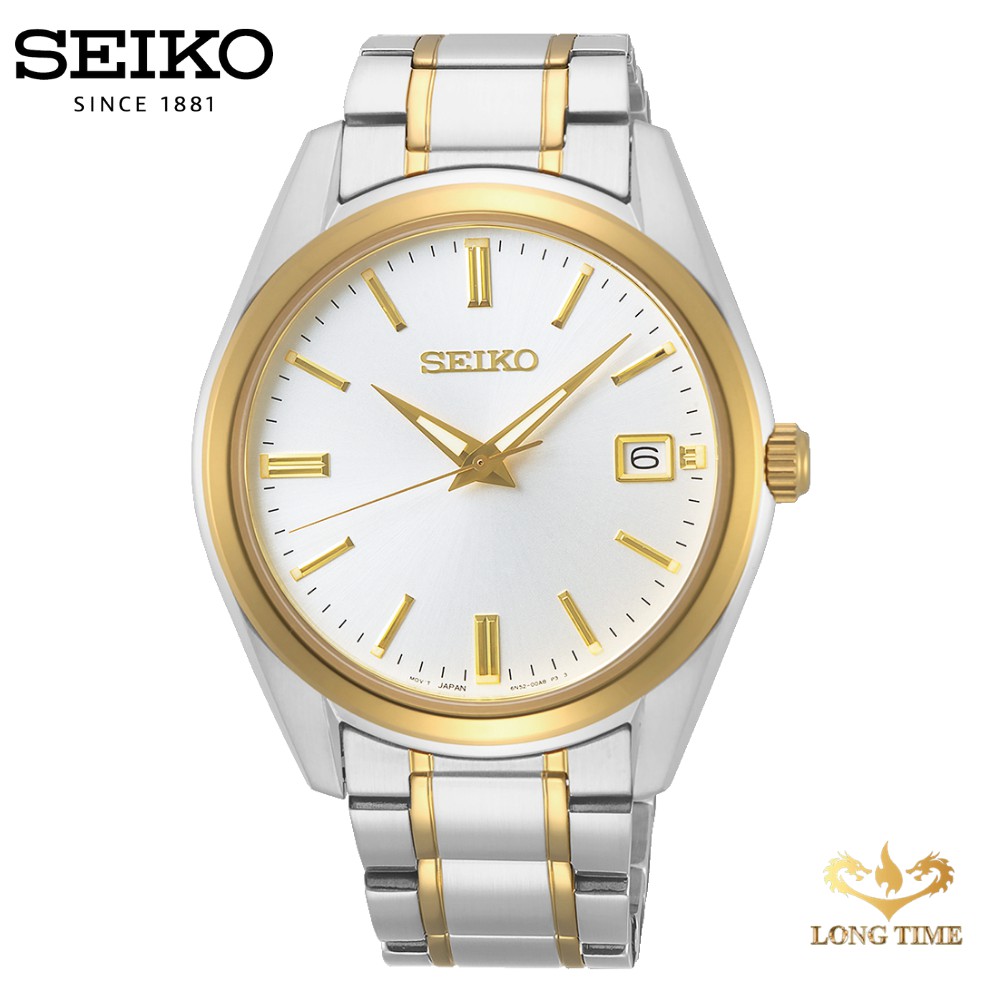 Đồng hồ Nam Seiko Regular SUR312P1 dây thép chống rỉ, mặt kính Sapphire - BẢO HÀNH 60 THÁNG