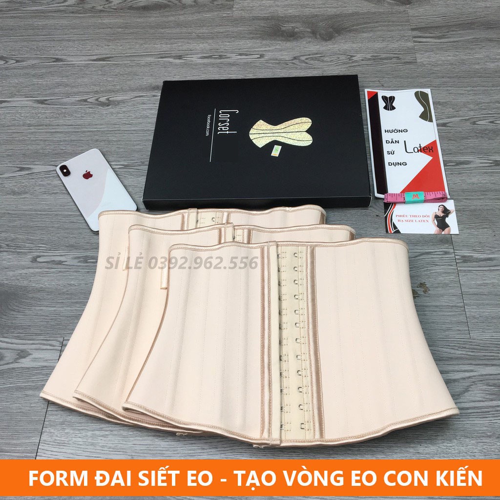 Đai Nịt Bụng Latex không lộ viền - Gen nịt bụng sau sinh